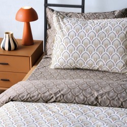 Παπλωματοθήκη Υπέρδιπλη Σετ Stylish Arco 26 Percalle 260TC Cotton Kentia (225x245) 3Τεμ
