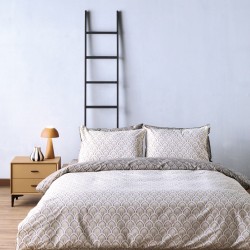 Παπλωματοθήκη Υπέρδιπλη Σετ Stylish Arco 26 Percalle 260TC Cotton Kentia (225x245) 3Τεμ