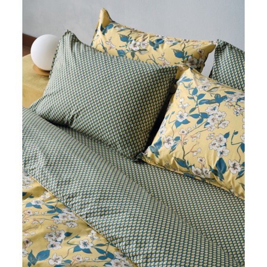 Σεντόνια Υπέρδιπλα Σετ Stylish Tesoro 28 Percalle 260TC Cotton Kentia (240x270) 4Τεμ