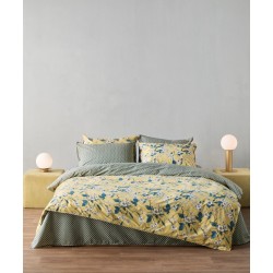 Παπλωματοθήκη Υπέρδιπλη Σετ Stylish Tesoro 28 Percalle 260TC Cotton Kentia (225x245) 3Τεμ