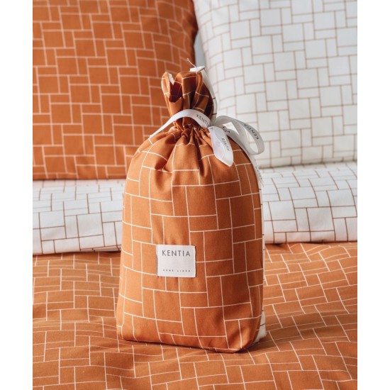 Σεντόνια Μονά Σετ Loft Dodici 06 Cotton Kentia (160x270) 3Τεμ