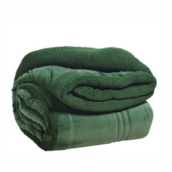 Κουβερτοπάπλωμα Με Sherpa King Size Stylish Nottturno 3625 Velvet Kentia (260x240) 1Τεμ