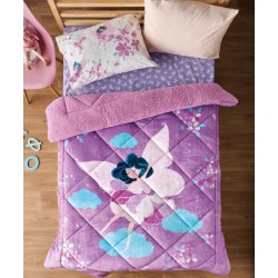Κουβερτοπάπλωμα Με Sherpa Παιδικό Μονό Stylish Sirin Cotton Kentia (160x220) 1Τεμ