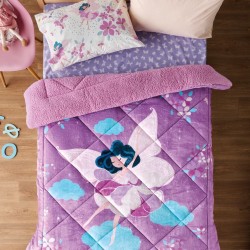 Κουβερτοπάπλωμα Με Sherpa Παιδικό Μονό Stylish Sirin Cotton Kentia (160x220) 1Τεμ