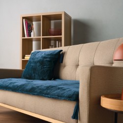 Futon Ριχτάρι Τριθέσιου Stylish Ivanna 0125 Flannel Fleece Kentia (75x190) 1Τεμ