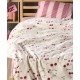 Κουβέρτα Fleece Παιδική Μονή Loft Cherry Flannel Kentia (160x220) 1Τεμ