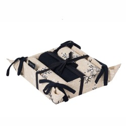 Πετσέτες Κουζίνας Χριστουγεννιάτικες Σετ Loft Snow 2523 Cotton Kentia 4Τεμ