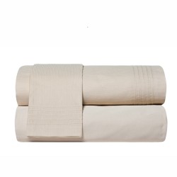 Σεντόνια Βρεφικά Κούνιας Σετ Serenity Whisper 12 Satin 300TC Cotton Kentia (120x170) 3Τεμ