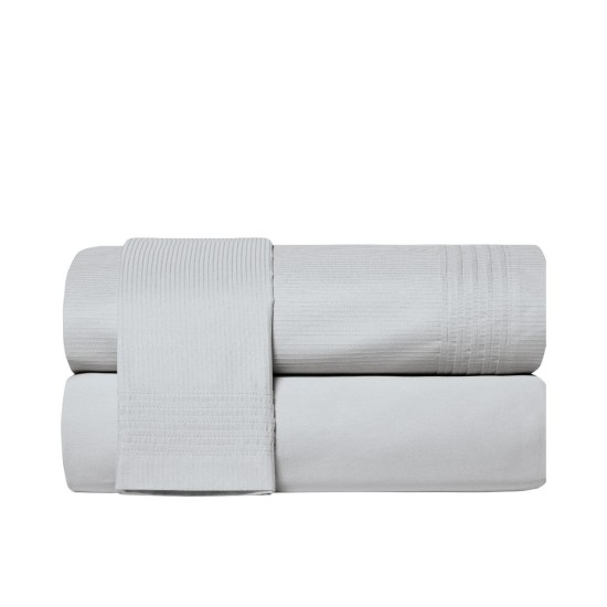 Σεντόνια Βρεφικά Κούνιας Σετ Serenity Whisper 22 Satin 300TC Cotton Kentia (120x170) 3Τεμ