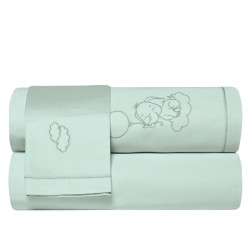 Σεντόνια Βρεφικά Κούνιας Σετ Serenity Cocoon 10 Satin 300TC Cotton Kentia (120x170) 3Τεμ