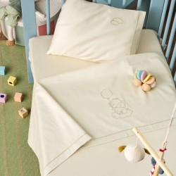 Σεντόνια Βρεφικά Κούνιας Σετ Serenity Cocoon 12 Satin 300TC Cotton Kentia (120x170) 3Τεμ