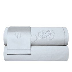 Σεντόνια Βρεφικά Κούνιας Σετ Serenity Cocoon 22 Satin 300TC Cotton Kentia (120x170) 3Τεμ