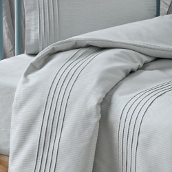 Παπλωματοθήκη Βρεφική Κούνιας Σετ Serenity Whisper 22 Satin 300TC Cotton Kentia (100x140) 2Τεμ