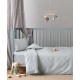Παπλωματοθήκη Βρεφική Κούνιας Σετ Serenity Whisper 22 Satin 300TC Cotton Kentia (100x140) 2Τεμ