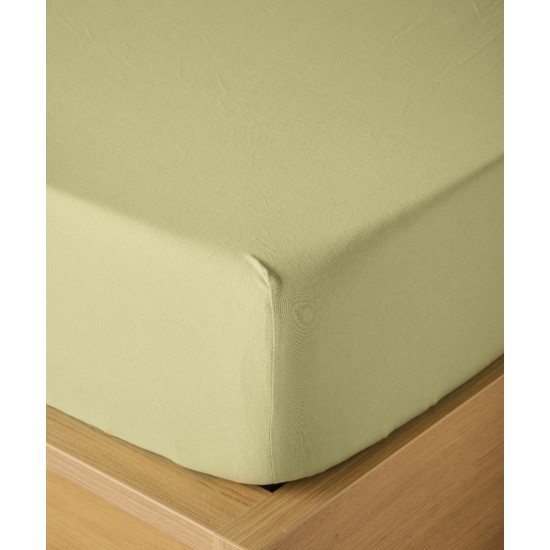 Κατωσέντονο Διπλό Versus Suave 02 Jersey Cotton Kentia (140x200+35) Με Λάστιχο 1Τεμ