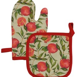 Γάντι-Πιάστρα Σετ Loft Granada Kentia 2Τεμ