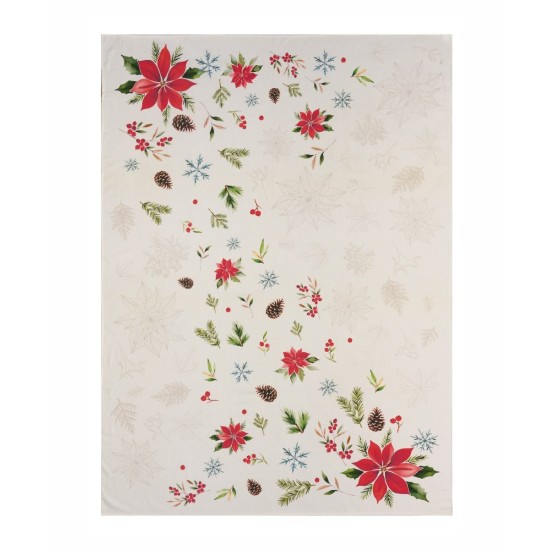 Τραπεζομάντηλο Χριστουγεννιάτικο Loft Snow 254 Panama Kentia (160x230) 1Τεμ