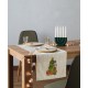 Τραβέρσα Χριστουγεννιάτικη Loft Snow 255 Panama Kentia (45x140) 1Τεμ