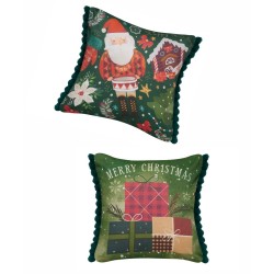 Διακοσμητικές Μαξιλαροθήκες Χριστουγεννιάτικες Σετ Loft Snow 2512 Panama Kentia (50x50) 1Τεμ Διακοσμητικές Μαξιλαροθήκες Χριστουγεννιάτικες Σετ Loft Snow 2512 Panama Kentia (50x50) 1Τεμ
