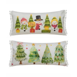 Διακοσμητικό Μαξιλάρι Χριστουγεννιάτικο Loft Snow 257 Kentia (30x60) 1Τεμ