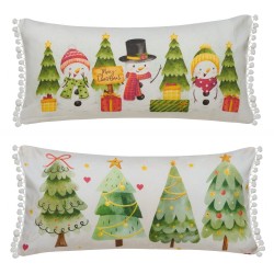 Διακοσμητικό Μαξιλάρι Χριστουγεννιάτικο Loft Snow 257 Kentia (30x60) 1Τεμ