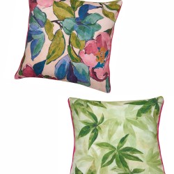 Διακοσμητική Μαξιλαροθήκη Σετ Loft Fancy W25 03 Kentia (50x50) 2Τεμ