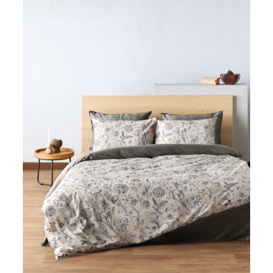 Σεντόνια Υπέρδιπλα Σετ Stylish Alida 15 210TC Satin Cotton Kentia (240x270) 4Τεμ