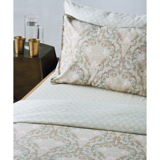 Σεντόνια Υπέρδιπλα Σετ Stylish Cressida 21 210TC Satin Cotton Kentia (240x270) 4Τεμ