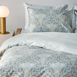 Παπλωματοθήκη King Σετ Stylish Cressida 19 210TC Satin Cotton Kentia (260x240+1) 3Τεμ Παπλωματοθήκη King Σετ Stylish Cressida 19 210TC Satin Cotton Kentia (260x240+1) 3Τεμ