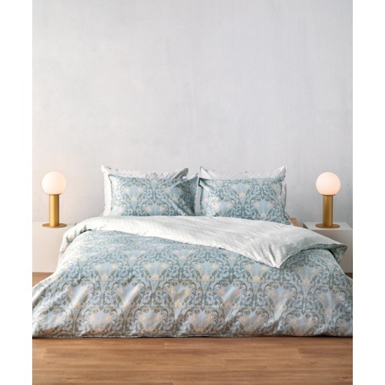 Παπλωματοθήκη King Σετ Stylish Cressida 19 210TC Satin Cotton Kentia (260x240+1) 3Τεμ