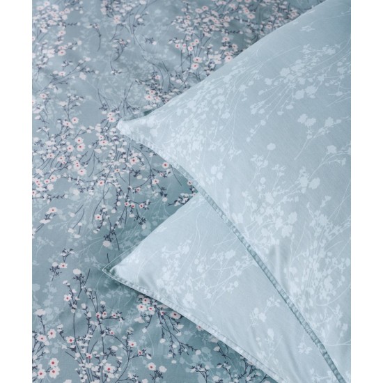 Μαξιλαροθήκες Σετ Stylish Meni 19A 210TC Satin Cotton Kentia (50x70+1) 2Τεμ