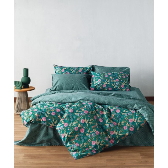 Πάπλωμα Υπέρδιπλο Stylish Aperry Satin 210TC Cotton Kentia (220x240) 1Τεμ