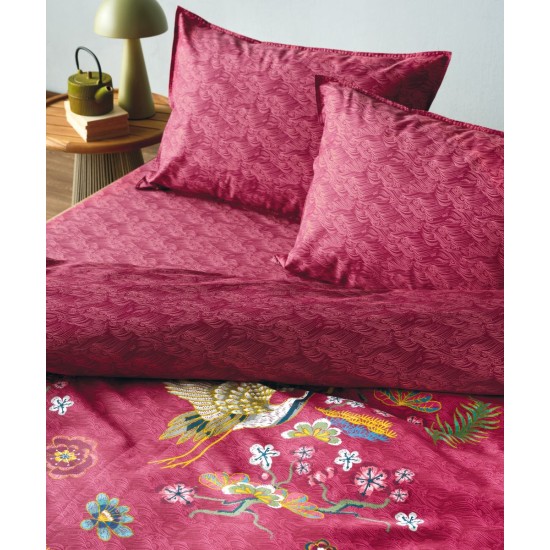 Παπλωματοθήκη Υπέρδιπλη Σετ Stylish Saori 17 210TC Satin Cotton Kentia (220x240+1) 3Τεμ