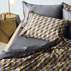 Σεντόνια King Σετ Stylish Zahos 04 300TC Satin Cotton Kentia (270x270) 4Τεμ