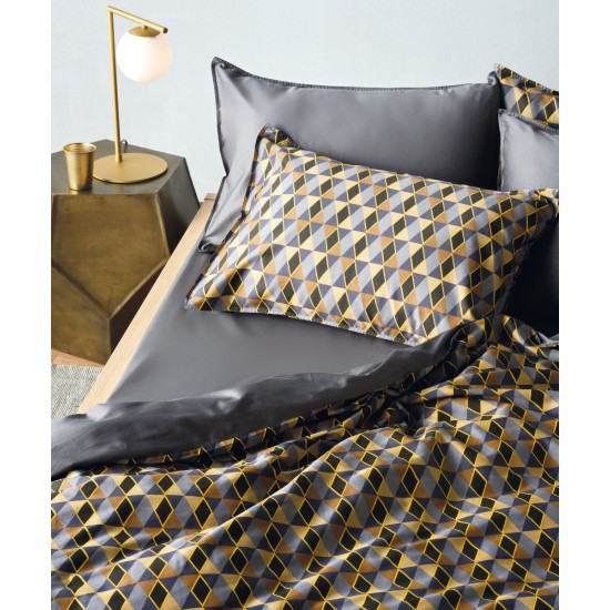 Σεντόνια King Σετ Stylish Zahos 04 300TC Satin Cotton Kentia (270x270) 4Τεμ