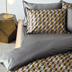 Μαξιλαροθήκες Σετ Stylish Zahos 04 300TC Satin Cotton Kentia (50x70+1) 2Τεμ
