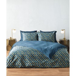 Παπλωματοθήκη King Σετ Stylish Zahos 01 300TC Satin Cotton Kentia (260x240+1) 3Τεμ Παπλωματοθήκη King Σετ Stylish Zahos 01 300TC Satin Cotton Kentia (260x240+1) 3Τεμ