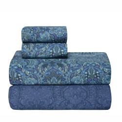 Σεντόνια Υπέρδιπλα Σετ Stylish Sharif 300TC Satin Cotton Kentia (240x270) 4Τεμ