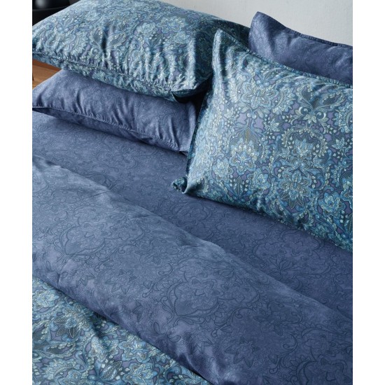 Παπλωματοθήκη Υπέρδιπλη Σετ Stylish Sharif 300TC Satin Cotton Kentia (220x240+1) 3Τεμ