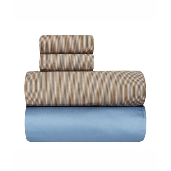 Σεντόνια King Σετ Stylish Dimitri 04 300TC Satin Cotton Kentia (270x270) 4Τεμ