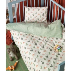 Σεντόνια Βρεφικά Λίκνου Σετ Versus Saurus Cotton Kentia (60x120) 2Τεμ Σεντόνια Βρεφικά Λίκνου Σετ Versus Saurus Cotton Kentia (60x120) 2Τεμ