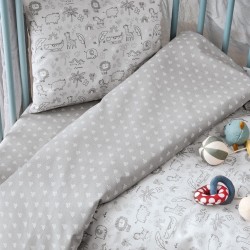 Παπλωματοθήκη Βρεφική Κούνιας Σετ Versus Cungo Cotton Kentia (100x140) 2Τεμ