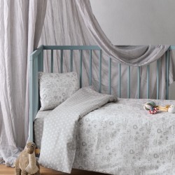 Παπλωματοθήκη Βρεφική Κούνιας Σετ Versus Cungo Cotton Kentia (100x140) 2Τεμ