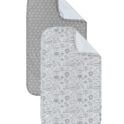 Σελτεδάκια Σετ Versus Cungo Cotton Kentia (72x42) 2Τεμ