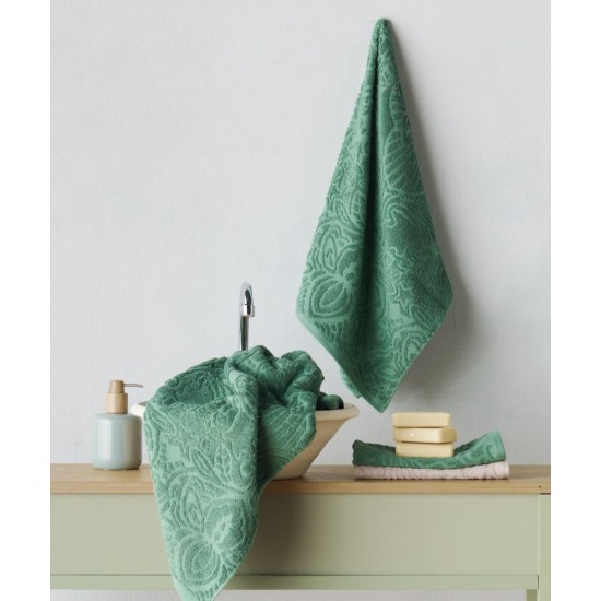 Πετσέτα Προσώπου Stylish Sharif 02 Jacquard Cotton Kentia (50x90) 1Τεμ