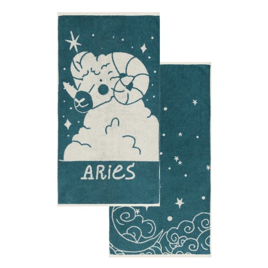 Πετσέτες Σετ Versus Zodiac Aries Cotton Kentia (50x90) 2Τεμ