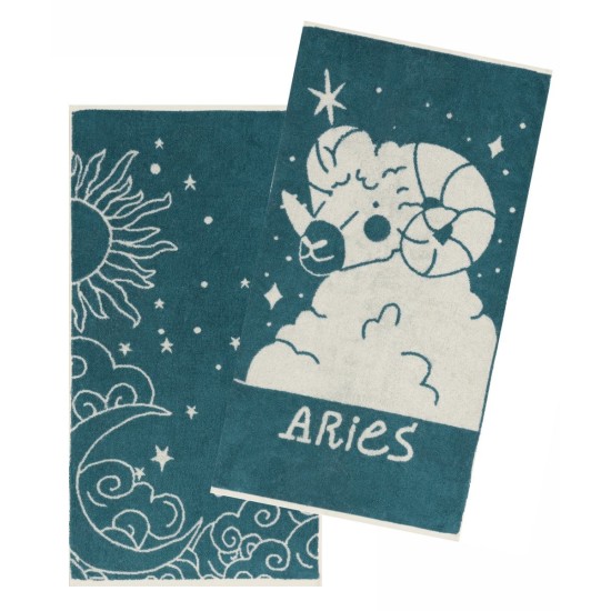 Πετσέτες Σετ Versus Zodiac Aries Cotton Kentia (50x90) 2Τεμ