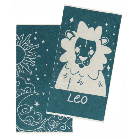 Πετσέτες Σετ Versus Zodiac Leo Cotton Kentia (50x90) 2Τεμ