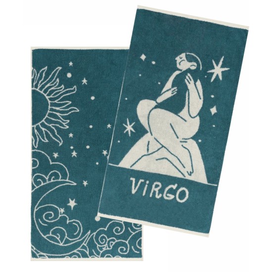 Πετσέτες Σετ Versus Zodiac Virgo Cotton Kentia (50x90) 2Τεμ