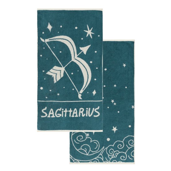 Πετσέτες Σετ Versus Zodiac Sagitarius Cotton Kentia (50x90) 2Τεμ